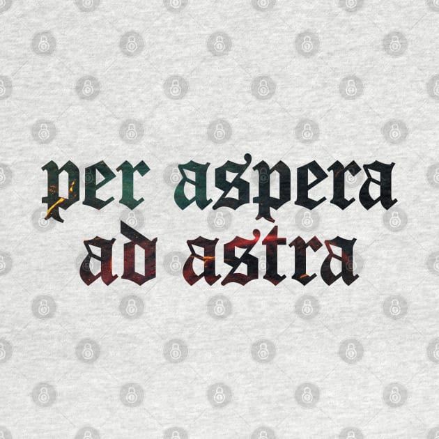 Per Aspera Ad Astra - To The Stars Through Difficulties by overweared